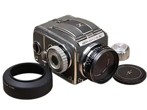 初代 ゼンザブロニカ D型 中判カメラ フィルムカメラ LENS レンズ NIKKOR-P 1:2.8 7.5cm