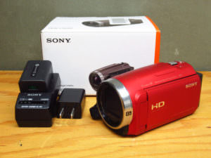 2020年製 ソニー デジタルHD ビデオカメラ ハンディカム HDR-CX680 内蔵メモリー64GB レッド