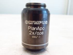 オリンパス OLYMPUS 顕微鏡対物レンズ PlanApo 2×0.08