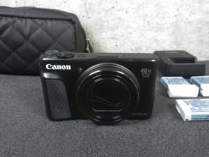 CANON キャノン PowerShot パワーショット SX740HS コンパクトデジタルカメラ バッテリー3個 充電器