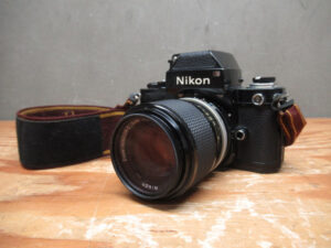 Nikon ニコン F2 一眼レフ マニュアルフォーカス フィルムカメラ レンズ Zoom-NIKKOR 43～86mm 動作未確認