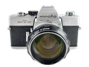 ミノルタ MINOLTA SRT 101 + MC ROKKOR-PG 58mm F1.2
