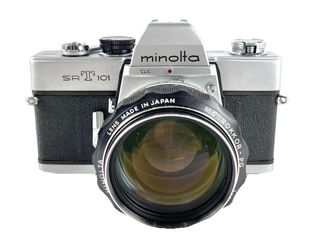 Minolta SR-T101 + MC Rokkor-PF 58ｍｍ f1.4