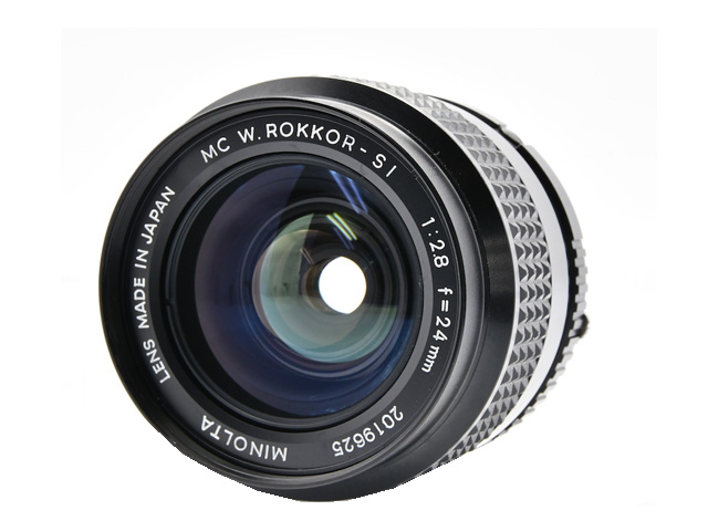 MInolta ミノルタ MC W.Rokkor 24mm f2.8 - レンズ(単焦点)