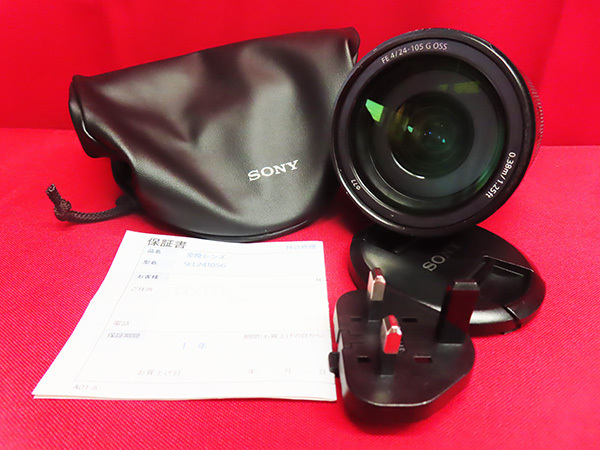 SONY ソニー FE 24-105mm F4 G OSS SEL24105G 標準ズームレンズ